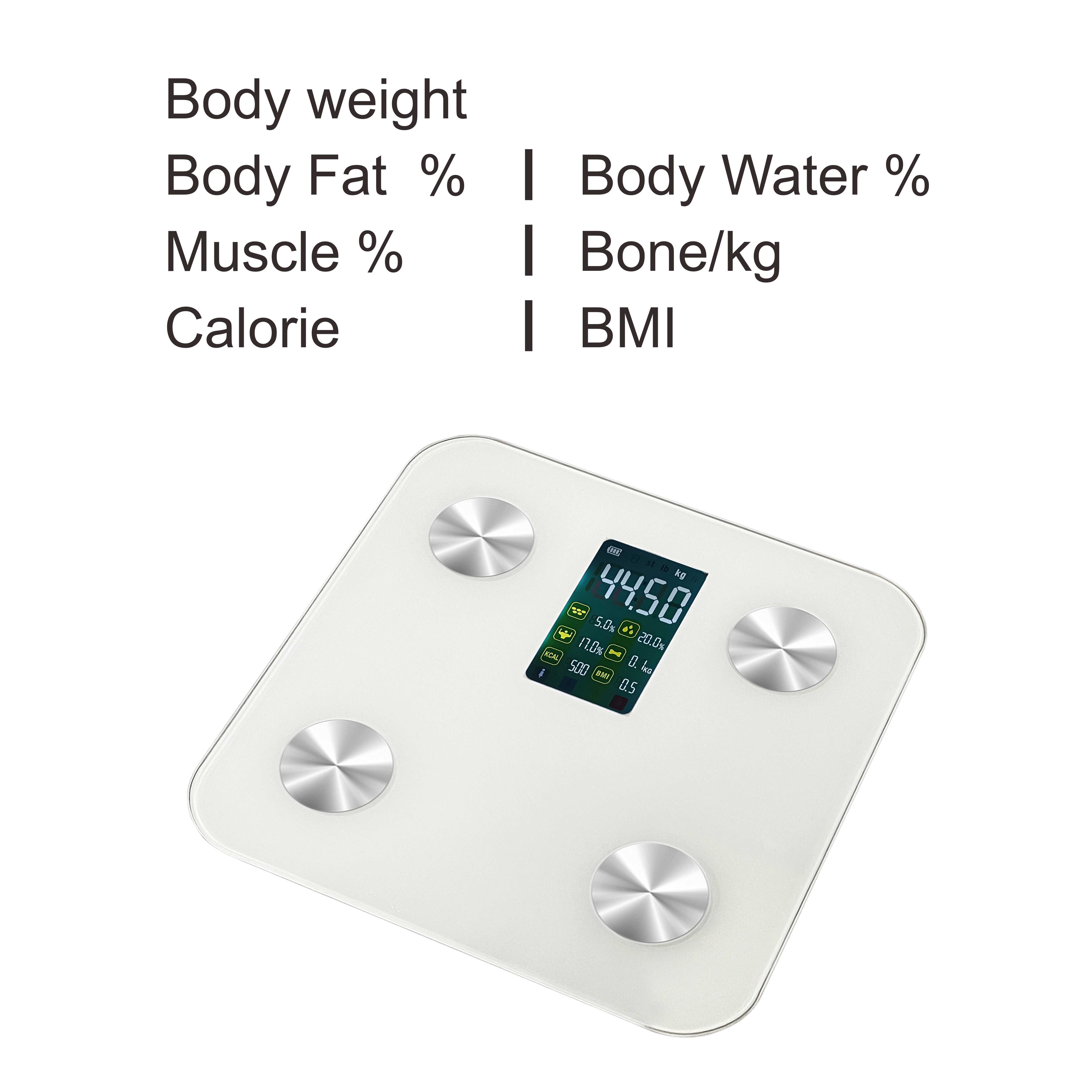 YQ-S19-TY Bluetooth body fat scale